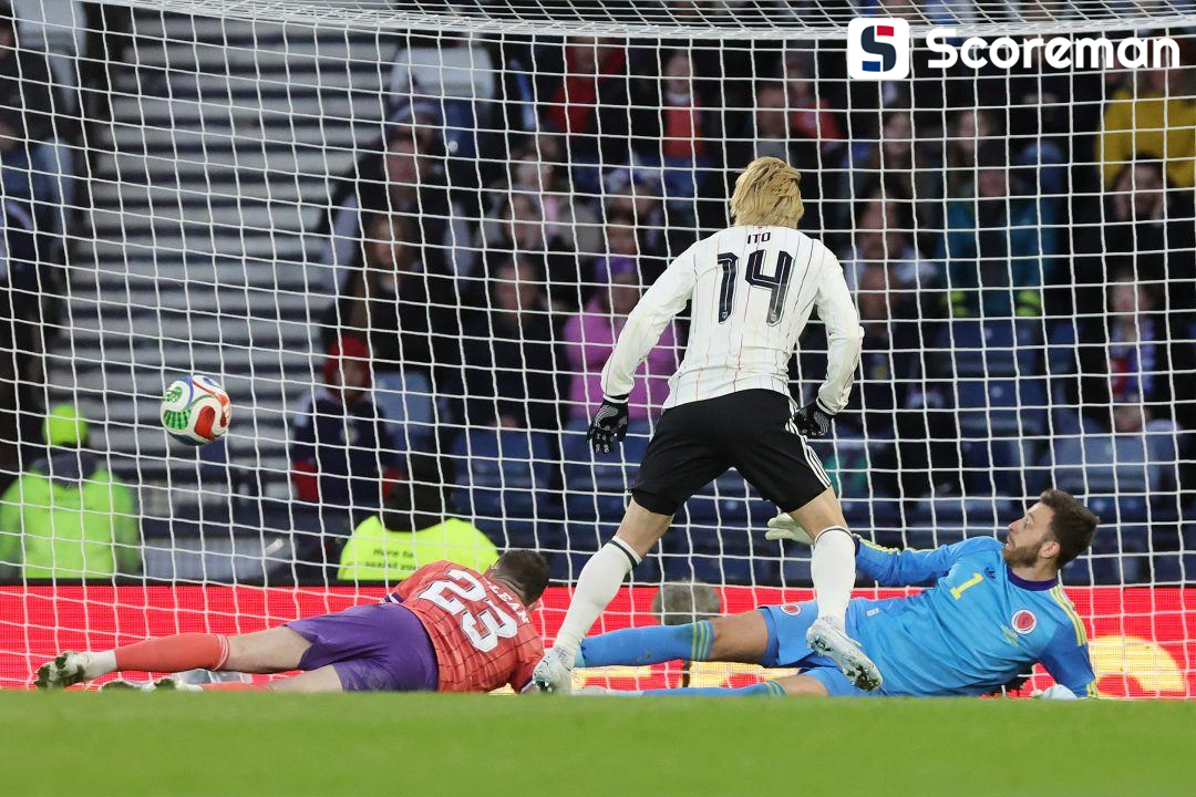 '슈팅 18개' 일본, 스코틀랜드에 1-0 승리…A매치 4연승